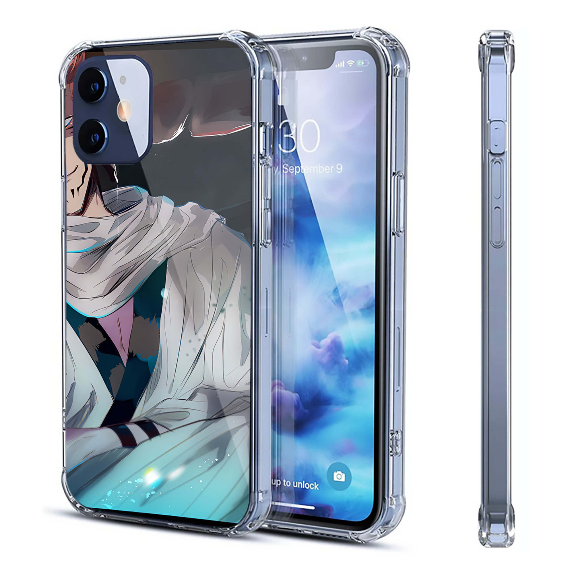 （画像用） SPY×FAMILY间谍家家酒 【iPhone 12シリーズ対応】透明スマホケース（クリアソフトケース）